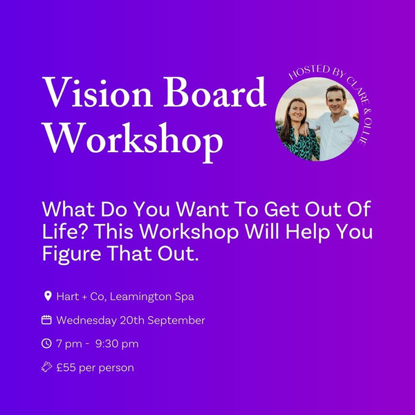 Vision Board Workshop - 20th September 2023